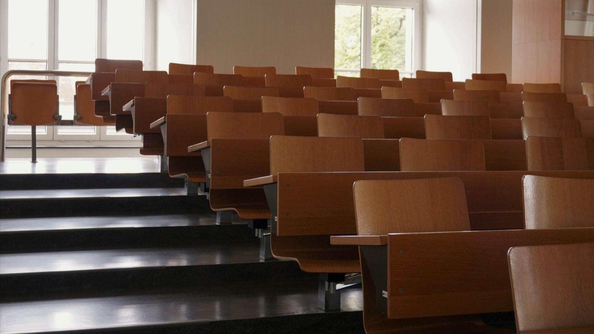 empty classroom