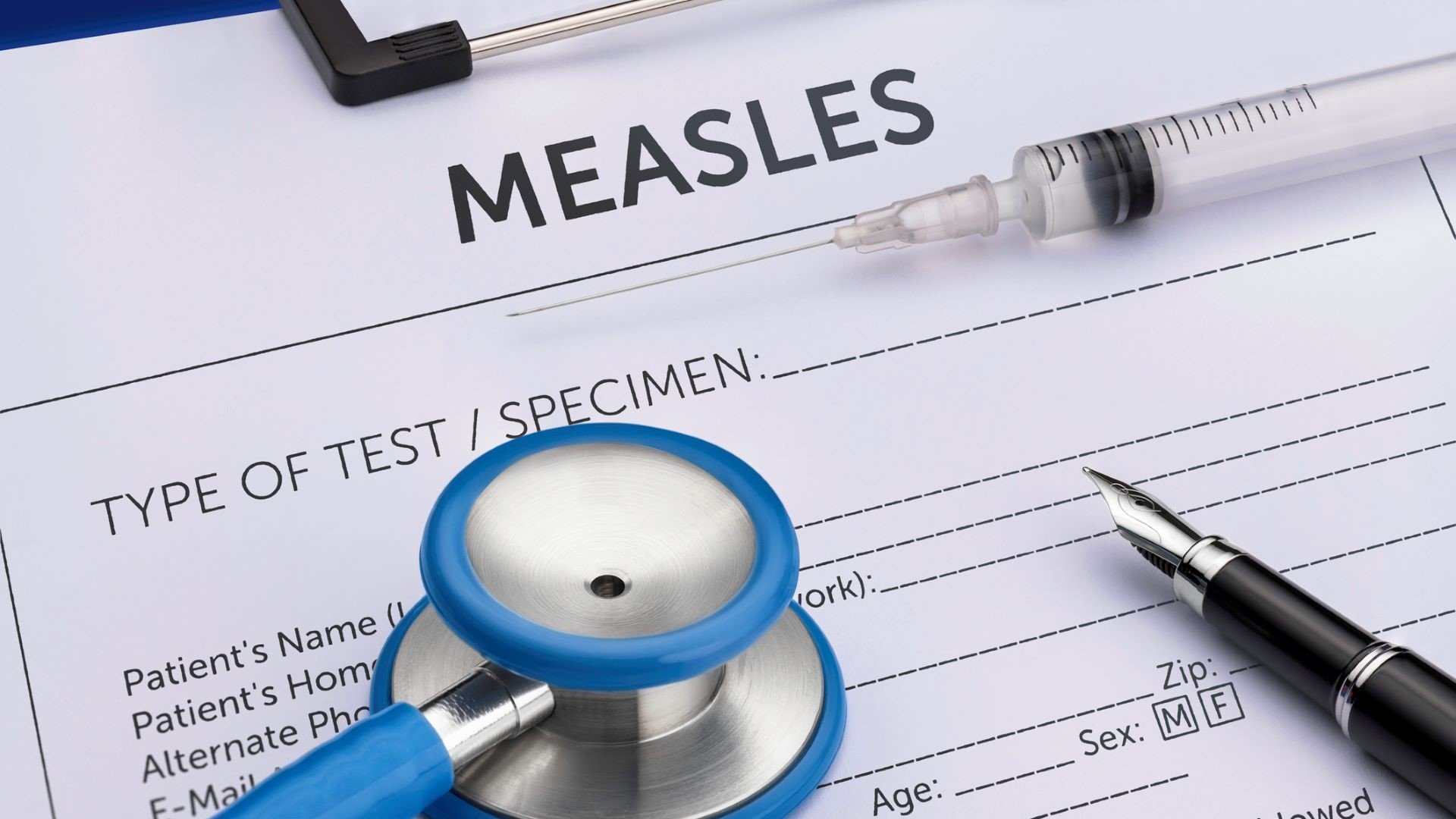Measles Outbreak Masthead
