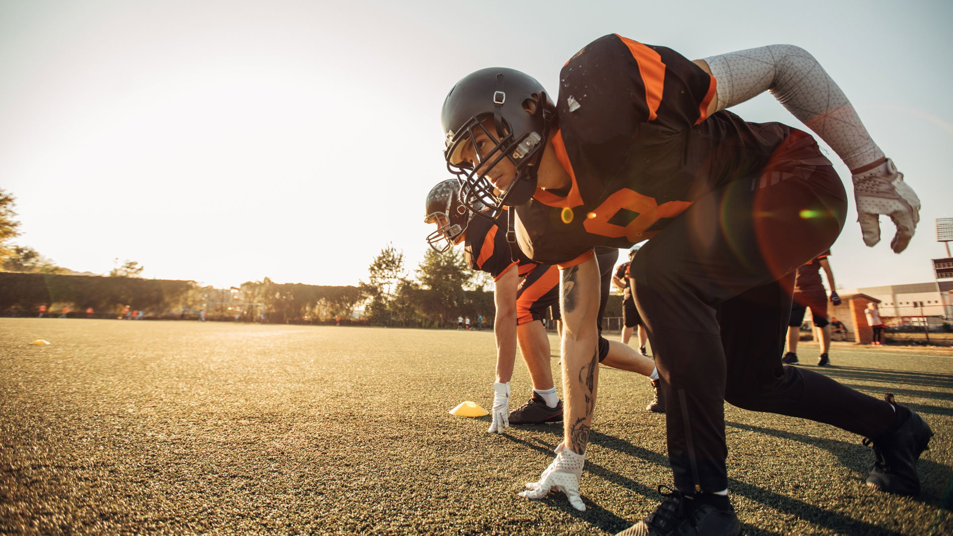 college football players