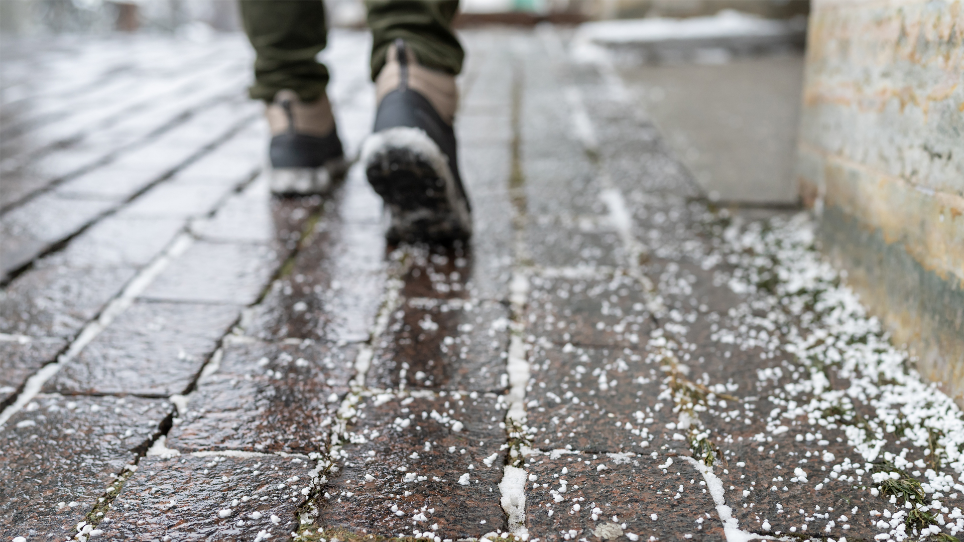 Cleared Sidewalk