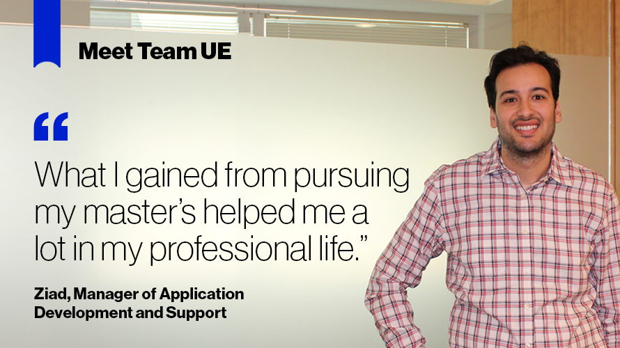 Meet Team UE: Ziad