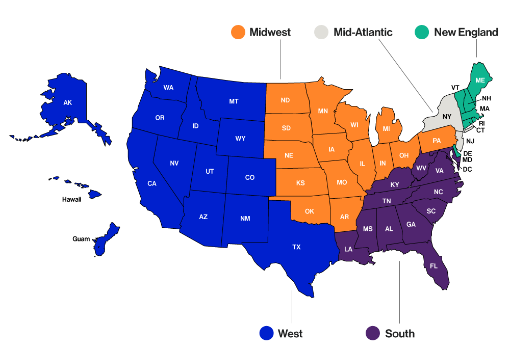 Claims Territory Map Nov 2022