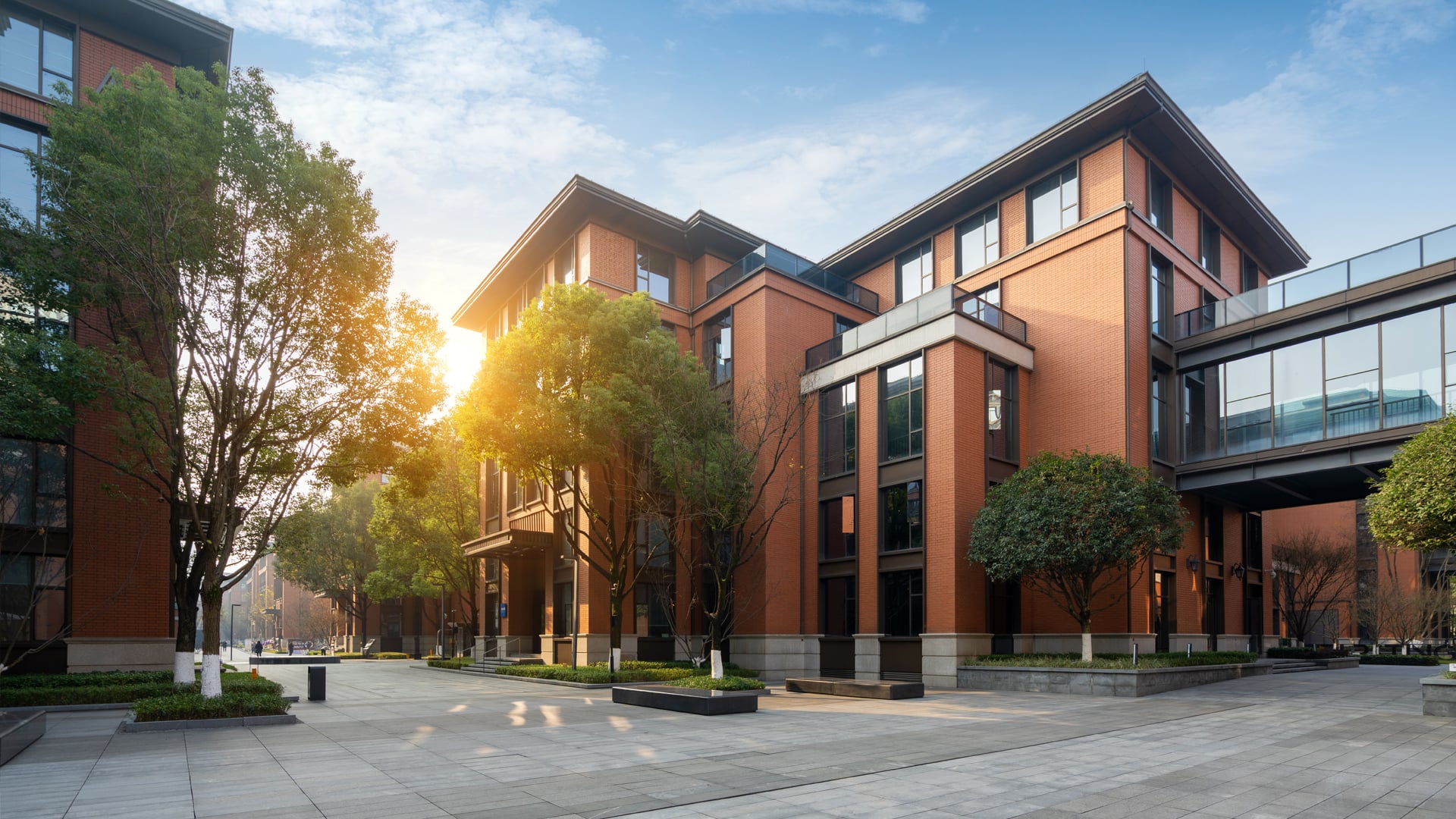 Residential building exterior