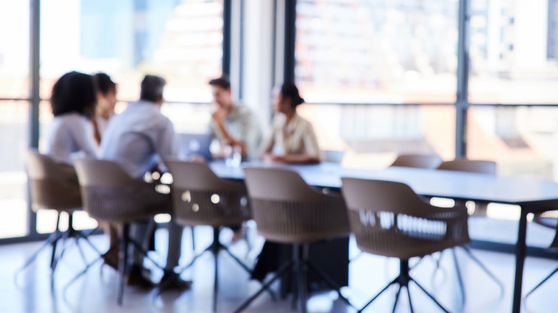 planning meeting around the table